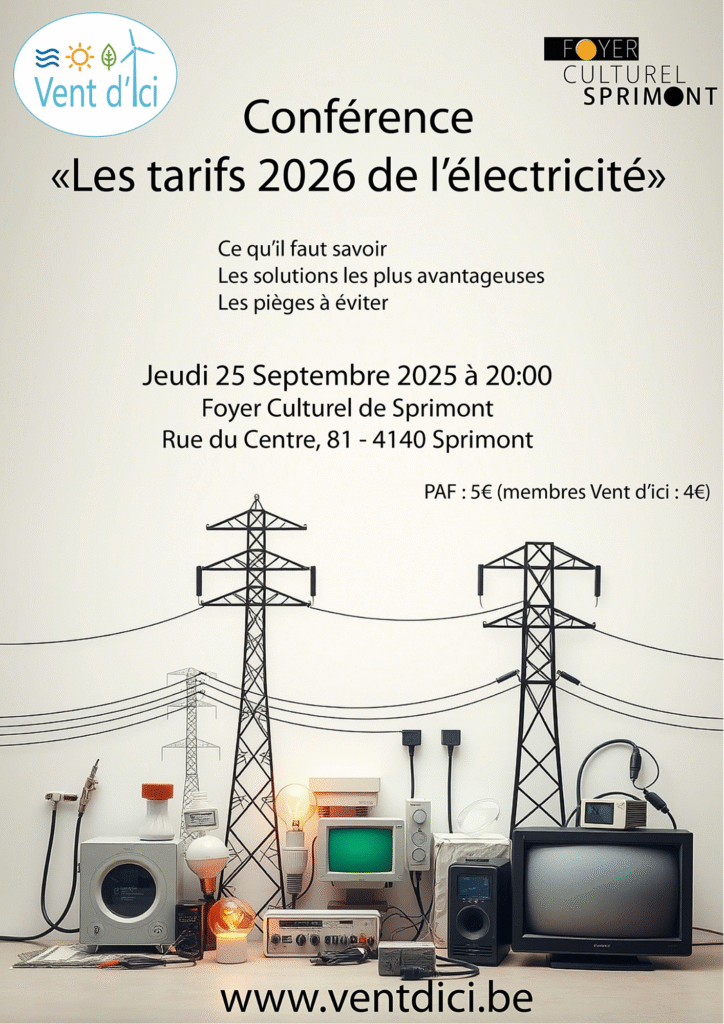 conférence tarif electricté 2026 stoumont