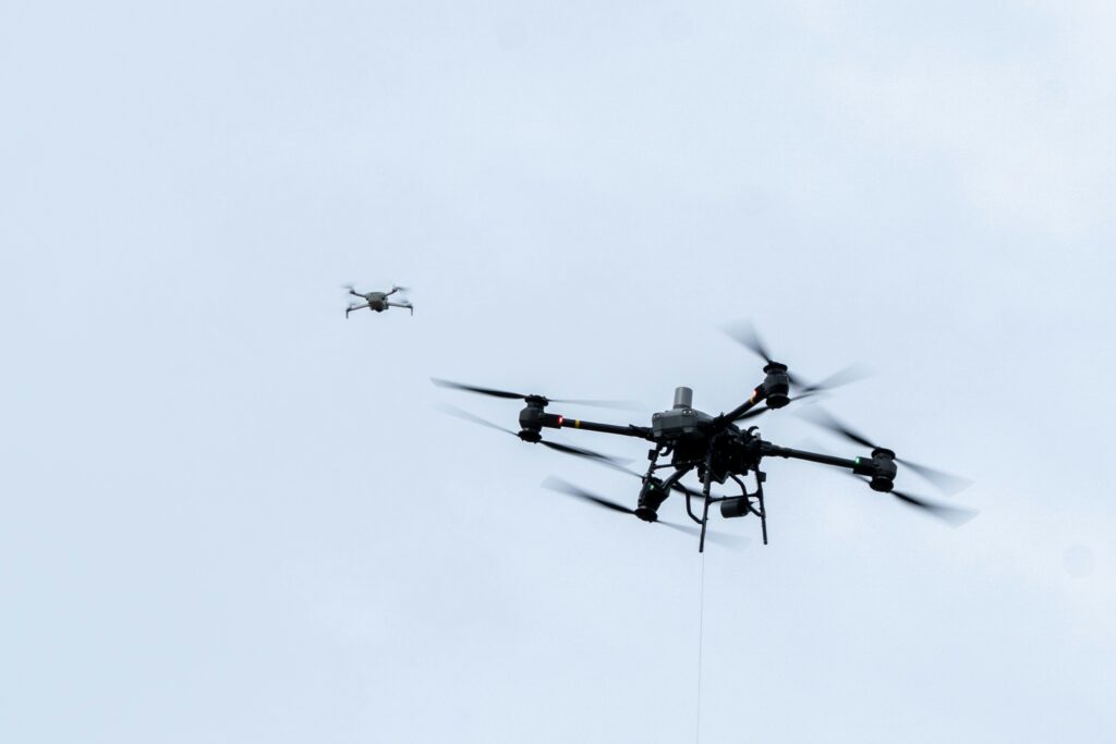 drones autonomes stoumont